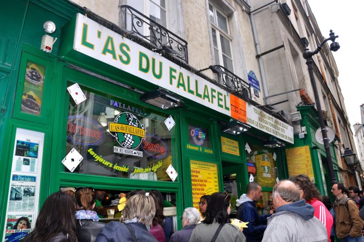 The famous Falafel place in Paris